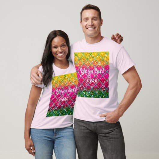 グリッターピンクスナンケスキン Tシャツ (ユニセックス)