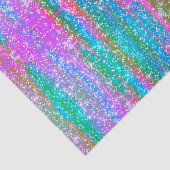 グリッターピンクパープルティール（緑がかった色）ブルーデクペガーリーージ 薄葉紙 (詳細)