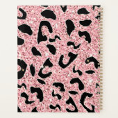 グリッターピンクヒョウプランナー プランナー手帳 (裏面)