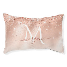 グリッターピーチバラ金ゴールドモノグラム