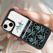 グリッターフェイクアクアダマスモノグラム