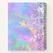 グリッターフェイクオパール ノートブック (裏面)