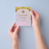 グリッターフェイククイーンビーフライヤー チラシ (手)