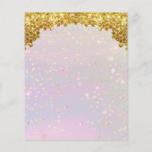 グリッターフェイククイーンビーフライヤー チラシ (裏面)