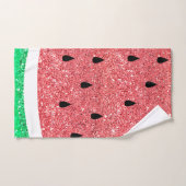 グリッターフェイクスイカ バスタオルセット (ハンドタオル)