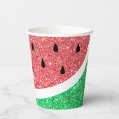 グリッターフェイクスイカ 紙コップ (裏面)