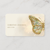 グリッターフェイクバタフライ名刺 名刺 (正面)