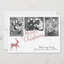 グリッターフェイクバラ金ゴールドクリスマストインデア シーズンカード