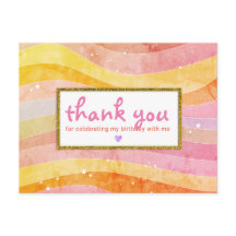 グリッターフェイクユニコーン誕生日ありがとう