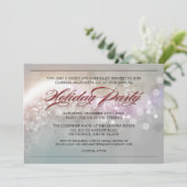 グリッターフェイク《写真》ぼけ味スターズ企業のホリデーパーティー 招待状 (スタンド正面)