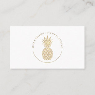 グリッターフェイク Pineappleロゴ名刺 名刺