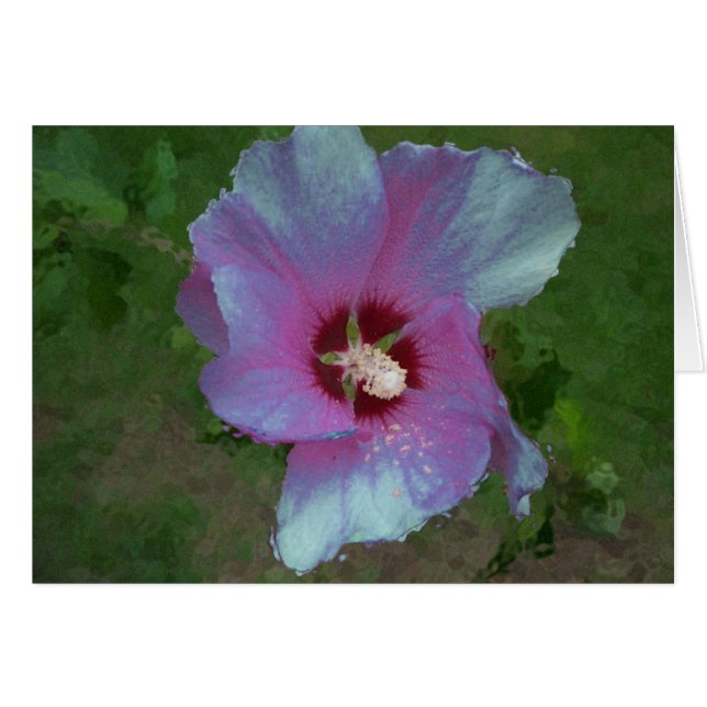 「グリッターフラワー」デジタルアート (正面横)