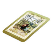 グリッターフレームワンフォトハッピーホリデー マグネット (左側)