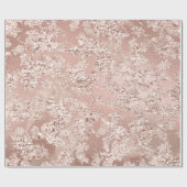 グリッターブライドマーブル赤面バラシルバーストーングラム ラッピングペーパー (フラット)