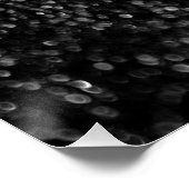 グリッターブラック光沢 ポスター (コーナー)