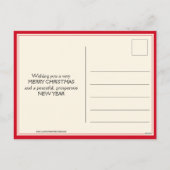 グリッタープリンのクリスマスカード シーズンポストカード (裏面)