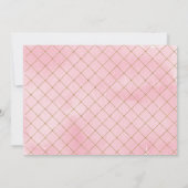 グリッタープリンセス1st誕生日パーティの招待状 招待状 (裏面)