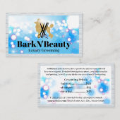 グリッタープードル |グルーミングツール |グロー 名刺 (正面/裏面)