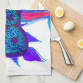 グリッターベビーハクナマタギフト.png キッチンタオル (四つ折り)