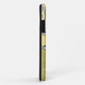 グリッターペイズリーラインストンプリントパターン Case-Mate iPhoneケース (裏面/右)