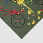 グリッターペイントボールパーティーターゲット 薄葉紙 (詳細)