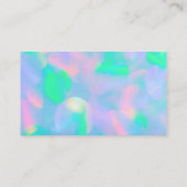 グリッターホロドリップディスカウントサンキュー 名刺 (裏面)