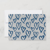 グリッターボーイズ教室バレンタインデーのカード 招待状 (裏面)