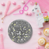 グリッターボールヴィンテージグルービディスコダンスパーティー ペーパープレート (パーティー)