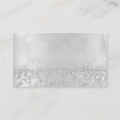 グリッターミニマルピアリーシルバーグレービップ 名刺 (裏面)