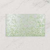 グリッターミントピミニマルーリーシルバーグレービップ 名刺 (裏面)