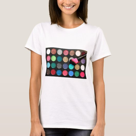 グリッターメイクTシャツ Tシャツ (正面)
