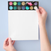 グリッターメーキャップ チラシ (手)