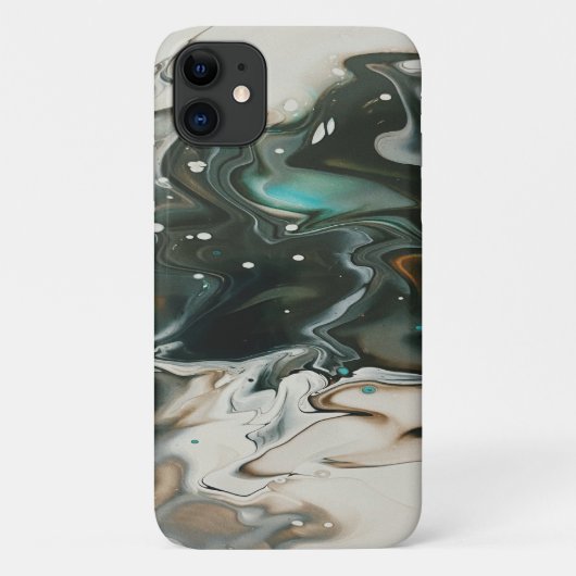 グリッターモダンの同居人がほとんど行かない Case-Mate iPhoneケース (裏面)