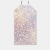 グリッターモダンキラキラとメリークリスマス ギフトタグ (裏面)