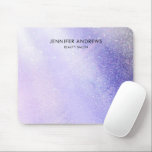 グリッターモダンサロンライトパープル マウスパッド<br><div class="desc">モダン、ライトパープル、グリッター、サロンデザイン。データを追加して、数分後に製品を編集する。フォント/色/位置は、「パーソナライゼーション」によって変更できる。</div>
