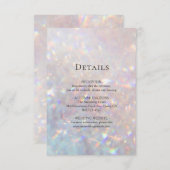 グリッターモダンスパークル エンクロージャーカード (正面/裏面)