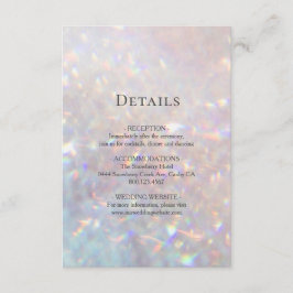 グリッターモダンスパークル エンクロージャーカード