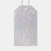 グリッターモダンメリークリスマスギフトラベル ギフトタグ (裏面)