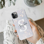 グリッターモダン火花 |個人イニシャルガーリーiP iPhone 11Pro Maxケース<br><div class="desc">グリッターモダン火花 |個人イニシャル ガーリー</div>