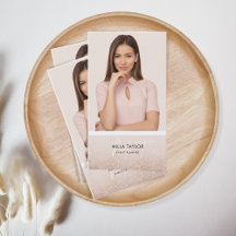 グリッターモダン赤面ピンクモノグラム