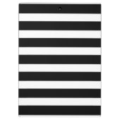 グリッターユニコーンストライプ、パーソナライズされた- クリップボード (裏面)