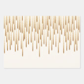 グリッターラインストリング紙シート ラッピングペーパーシート (正面3)