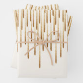 グリッターラインストリング紙シート ラッピングペーパーシート (インサイチュ)