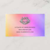 グリッターリップグロス 名刺 (裏面)