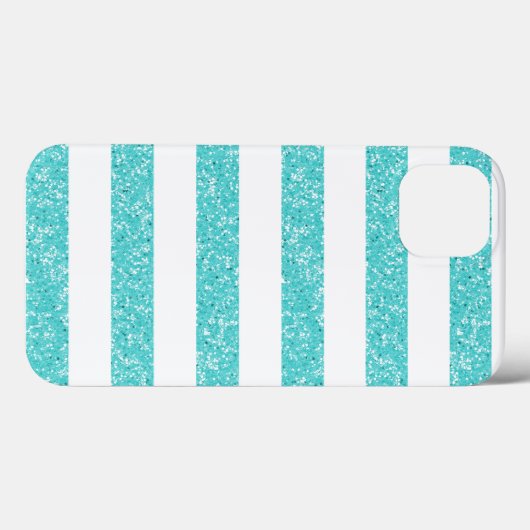 グリッタールックストライプスiPhone 6タフXtremeケース Case-Mate iPhoneケース (裏面 (横))