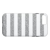 グリッタールックストライプスiPhone 7プラス強いケース Case-Mate iPhoneケース (裏面(横))