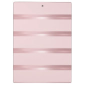 グリッタールックバラ金ゴールドカラードライクスクリプト クリップボード (裏面)