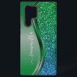 グリッタールックライトグリーンブルーパーソナライズされた名 SAMSUNG GALAXY S22 ULTRAケース<br><div class="desc">デザインは写真であり、ケースは実際のグリッター、シークイン、金属や森で作られていない。このデザインは他の電話モデルでも利用可能である。他のiPhone、サムスンギャラクシーまたはGoogleケースを表示するにはデバイスタイプを選択。一部のスタイルは、オプションであるスタイルを選もし択することで変更できる。また、このデザインを別の製品に転送する。このデザインはパーソナライズされた、写真や文字を変更して提供される領域にあってもよい。また、を選択しカスタマイズてクリック、背景の色を削除または変更したり、文字を追加したり、文字の色またはスタイルを変更したり、文字のみのデザインの画像を削除したりすることで可能です。私は連絡colorflowcreations@gmail.comで私はもし、このデザインを別の製品に持つ必要がある。www.facebook.com/colorflowcreations、www.instagram.com/colorflowcreations、www.twitter.com/colorflowart、後を追およびwww.pinterest.com/colorflowcreationsで自分の創造や自分の情報を見る。</div>