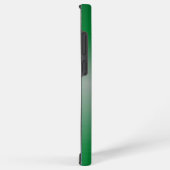 グリッタールックライトグリーンブルーパーソナライズされた名 SAMSUNG GALAXYケース (右側面)