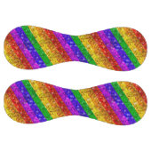 グリッターレインボーフラッグ婚姻平等ゲイプライド ソフトボール (パネル)